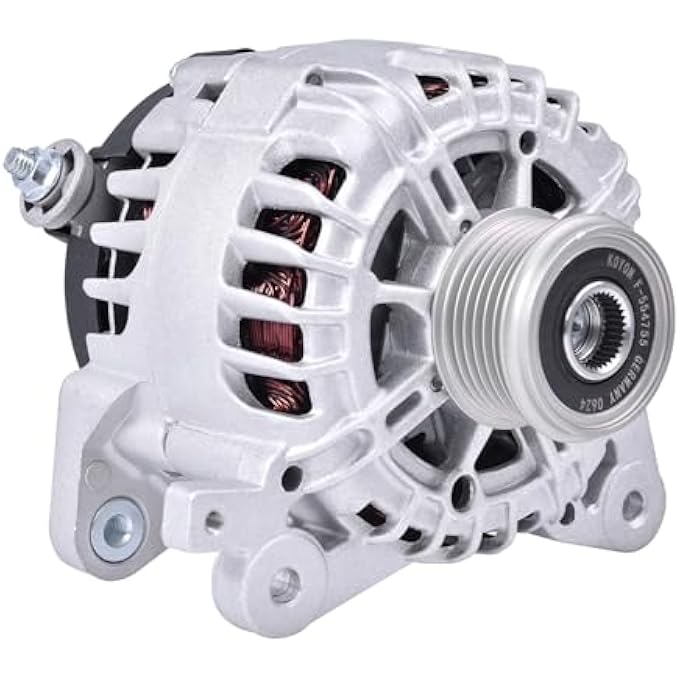 FuseRish 23100-4BA0A New Alternator for Nissa-n Rogue L4 2.5L 14-18, Compatible with Xtrail 2014-2018 Par #: 23100-4BA0B, TG12C152, 11648, 208-268, 400-40142, 400-40162 - Image 1
