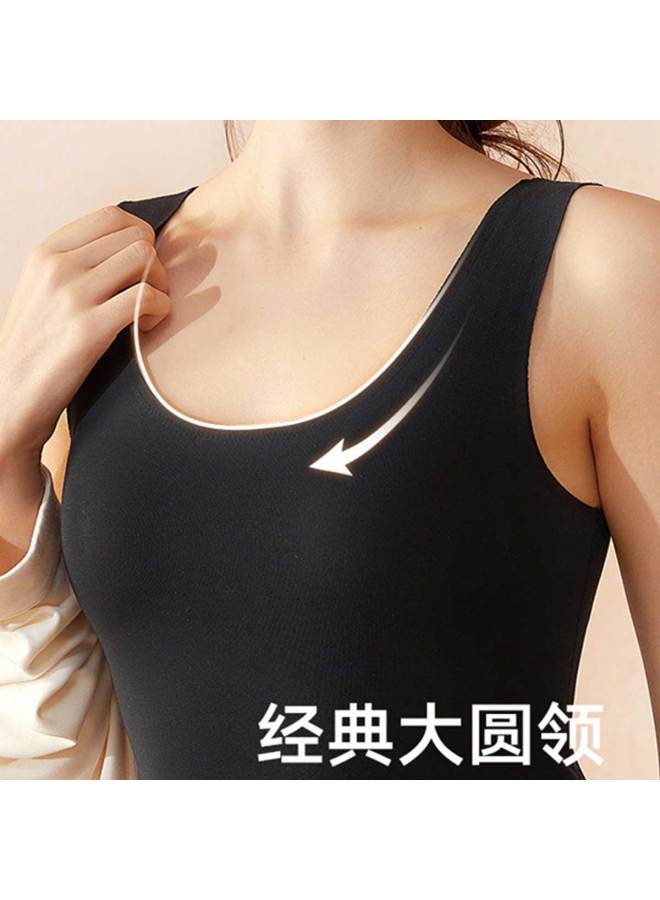 Maniform Seamless Round Neck Base Layer Shirt, Modal Comfort Lightweight Women'S Vest Underwear Top - Image 4