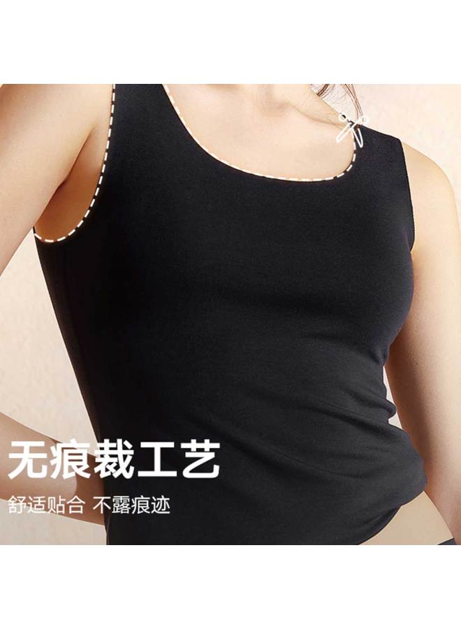 Maniform Seamless Round Neck Base Layer Shirt, Modal Comfort Lightweight Women'S Vest Underwear Top - Image 5