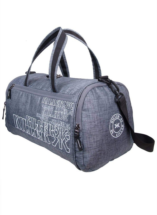 كيلر حقيبة رياضية من البوليستر المقاوم للماء من كيلر فيترنال، سعة 27 لتر (رمادي، كبير) - Image 1