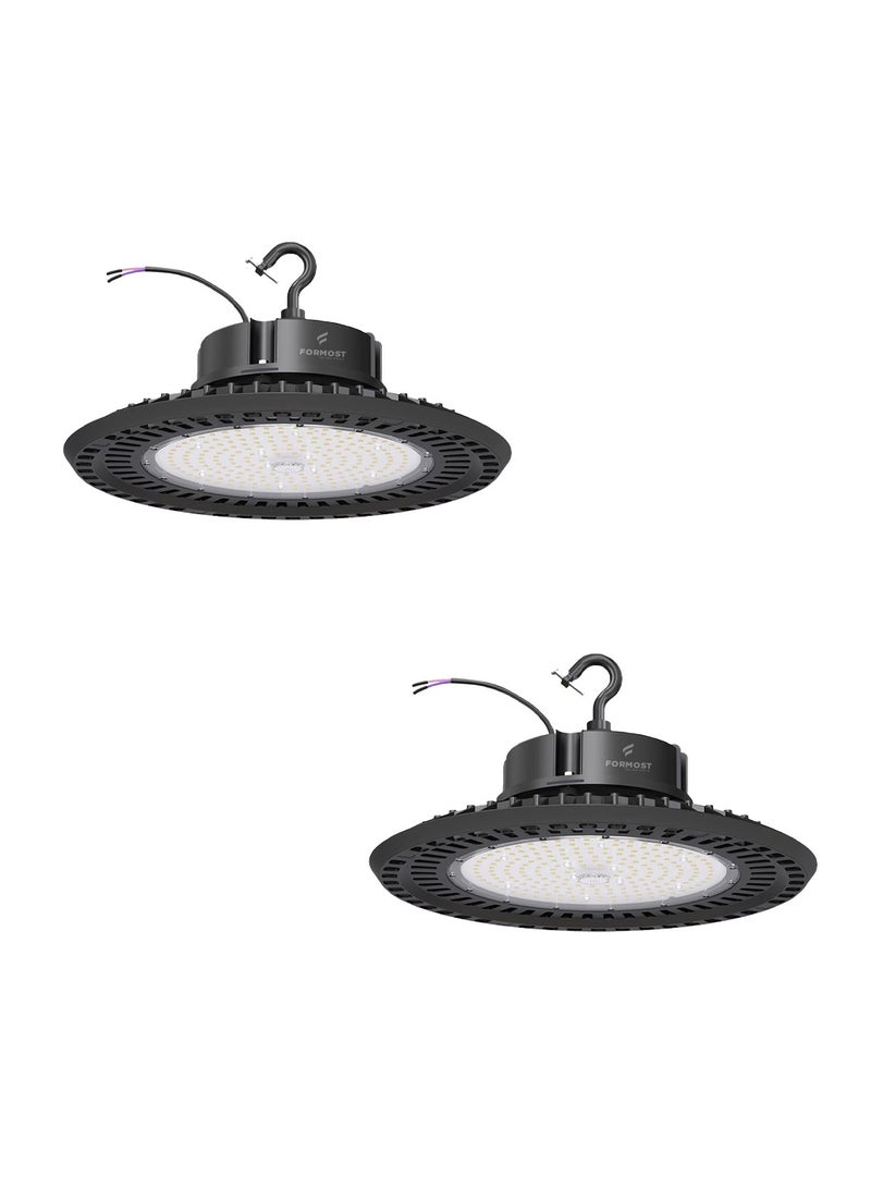 FORMOST FORMOST LED High Bay Light 150W | IP65 Waterproof | 5 Years Warranty | High Efficiency Industrial and Commercial Light for Warehouses and Factory | Cool White (150W LED High Bay Light, PACK OF 2)  - Image 1