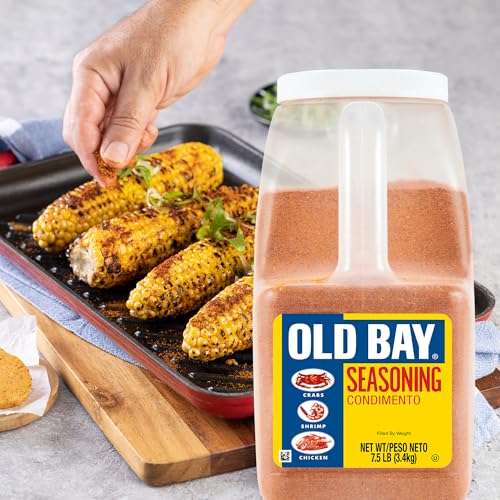 OLD BAY Seasoning, 7.5 lb - One 7.5 Pound Container of OLD BAY All-Purpose Seafood Seasoning, Perfect for Crabs, Shrimp, Chicken, Chowder, Pizza, Fries and More - Image 5