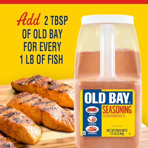 OLD BAY Seasoning, 7.5 lb - One 7.5 Pound Container of OLD BAY All-Purpose Seafood Seasoning, Perfect for Crabs, Shrimp, Chicken, Chowder, Pizza, Fries and More - Image 4