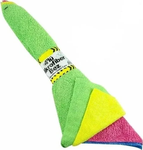 جولدرايز Easyso Mikrosill Microfiber Multi-Colored Glass Cloth and General Use Cleaning Cloth 4-pack (30 x 30)
