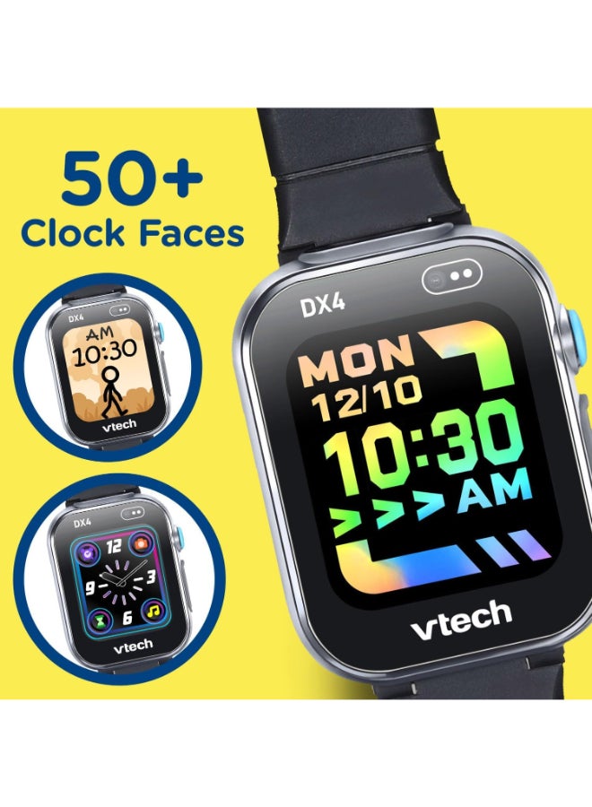 vtech KidiZoom Smartwatch DX4 Black Camera & Games, Video Recorder, Voice Changer - Image 4