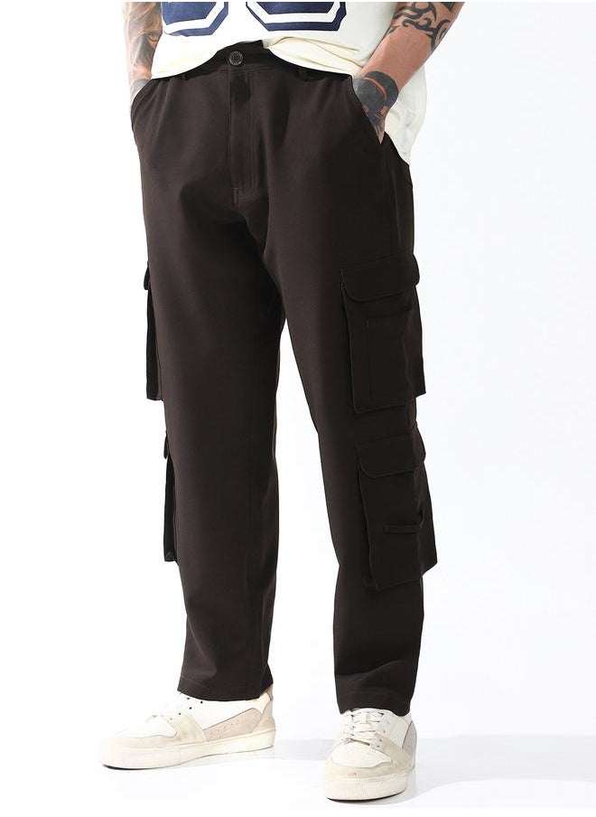 Hubberholme - Men Relaxed Straight Leg Heavy Utility Cargo Korean Pants - Image 1