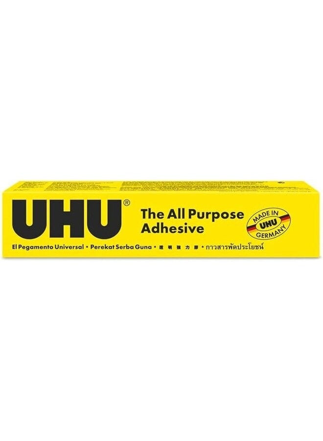 UHU All Purpose Adhesive Glue, 125ml Clear - Image 1