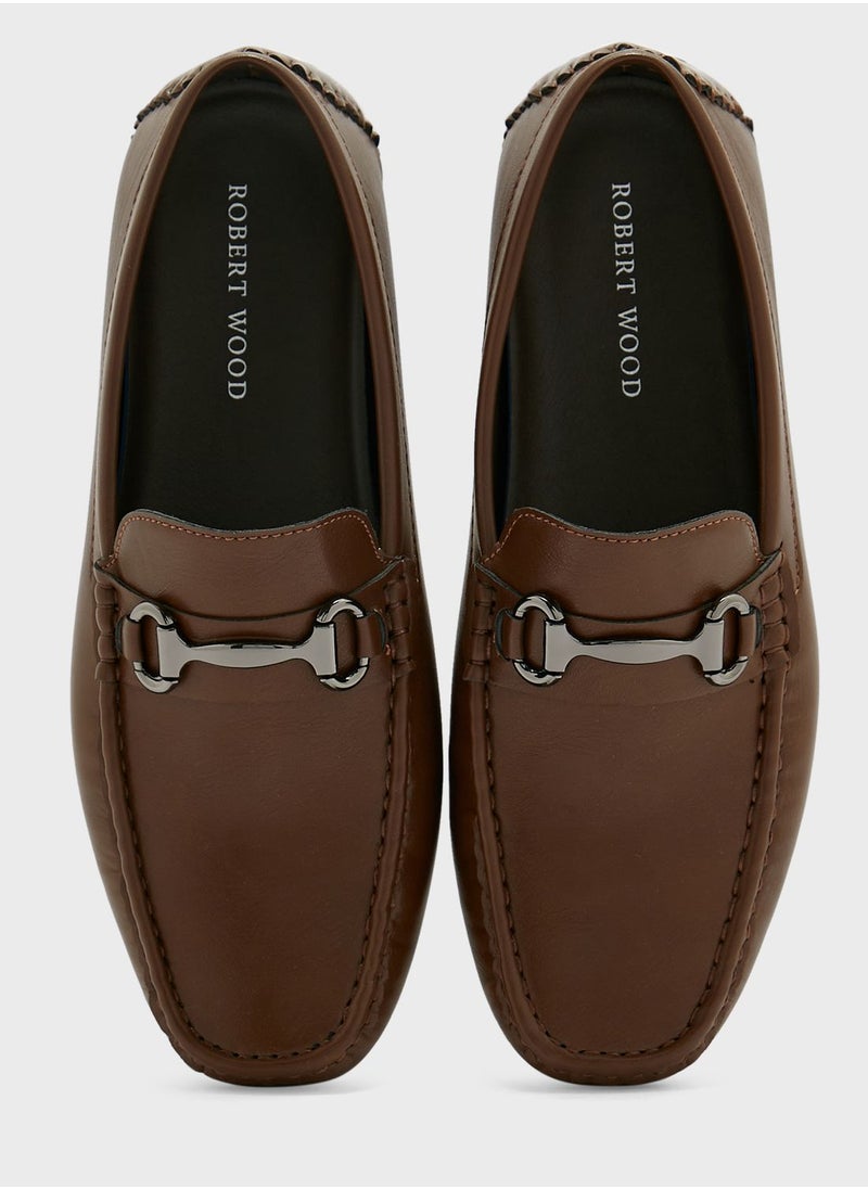 Robert Wood - Formal Trim Detail Loafers - Image 1