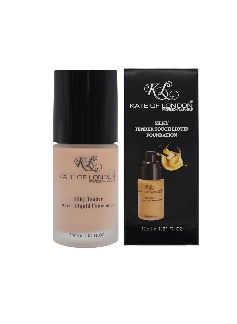 KATE OF LONDON أساس سائل لمسة حريرية ناعمة - Image 3
