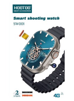 HooToo HOOTOO SW001 Smart Shooting Watch – Advanced 4G Connectivity with Built-in Camera | Stylish Design with Dual Straps and SIM Support  - Image 2