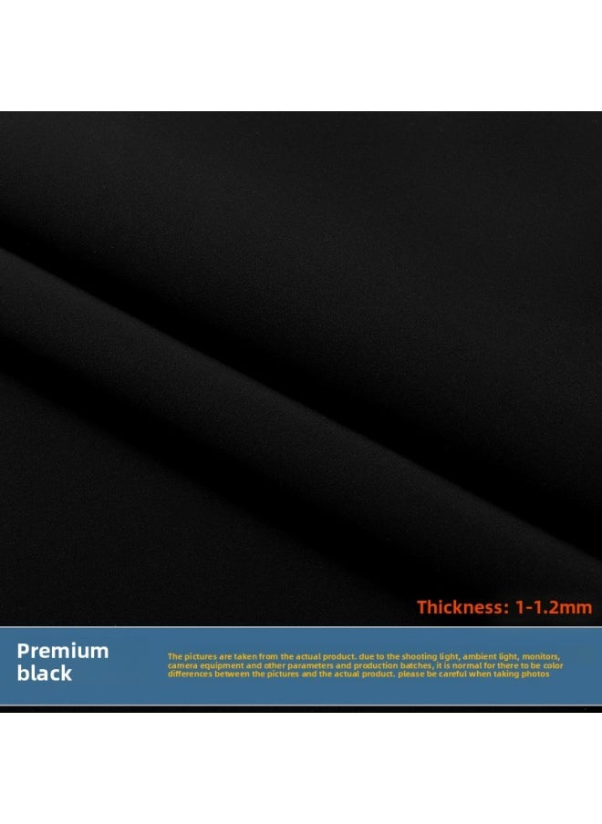 Generic Photography Background Cloth Matte Clothing Accessories Jade PU Frosted Leather Cloth Photo Background Still Life Product Shooting-Light Source Color:Quality Premium Black-68x100cm  - Image 1