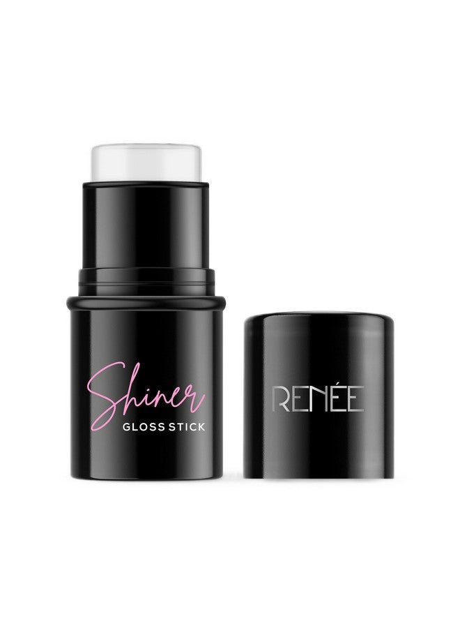 Renee Shiner Face Gloss Stick, Gives Instant Glossy Shine, Hydrates & Moisturizes, Non-Sticky & Lightweight Formula, Offers Soft Skin, Enriched With Vitamin E, Sunflower Seed Oil & Coconut Oil, 5 Gm  - Image 1