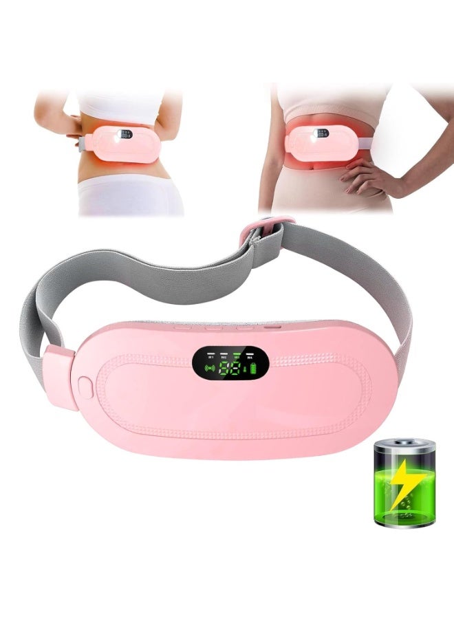 جهاز تدفئة وتدليك محمول ولاسلكي - مسكن لآلام التقلصات الشهرية وبطانة الرحم المهاجرة - وسادة حرارية سريعة التسخين للعناية اليومية الفائقة - Image 1