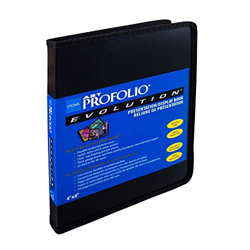 Itoya Art Profolio Evolution Presentation & Display Book 4" x 6" - photo size - Image 1