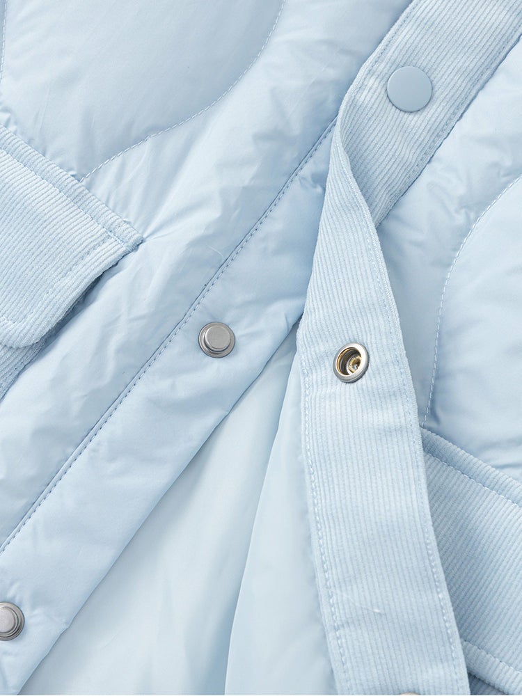 بالابالا معطف شتوي بلون موحد للأولاد - Image 5