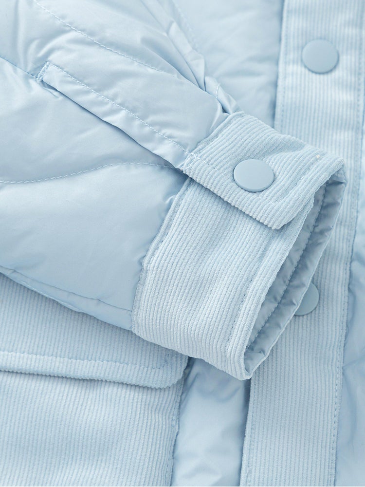 بالابالا معطف شتوي بلون موحد للأولاد - Image 4