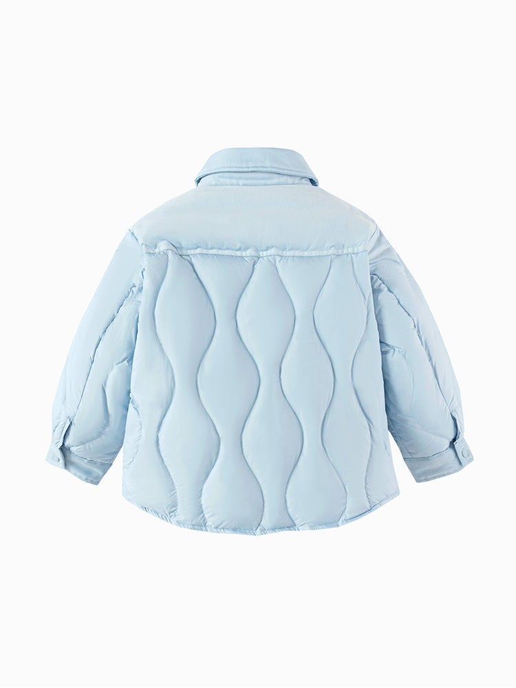 بالابالا معطف شتوي بلون موحد للأولاد - Image 2