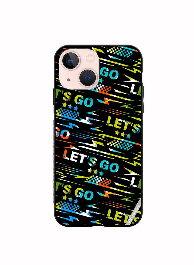 VR CREATIVE Protective Case Cover For Apple iPhone 13 Abstract Seamless Grunge Pattern For Boy Design Multicolour - Image 1