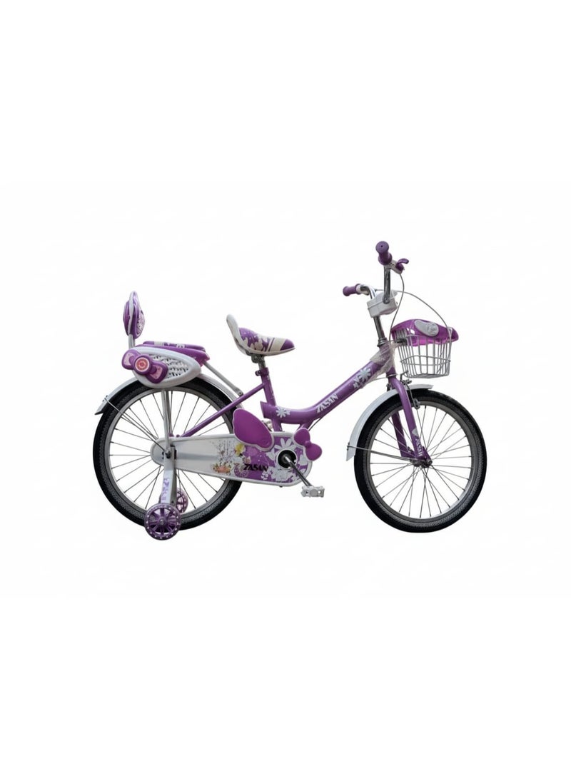 Kids Bike 20 Inch Steel Frame, Single Speed, Front Suspension, V-Brakes