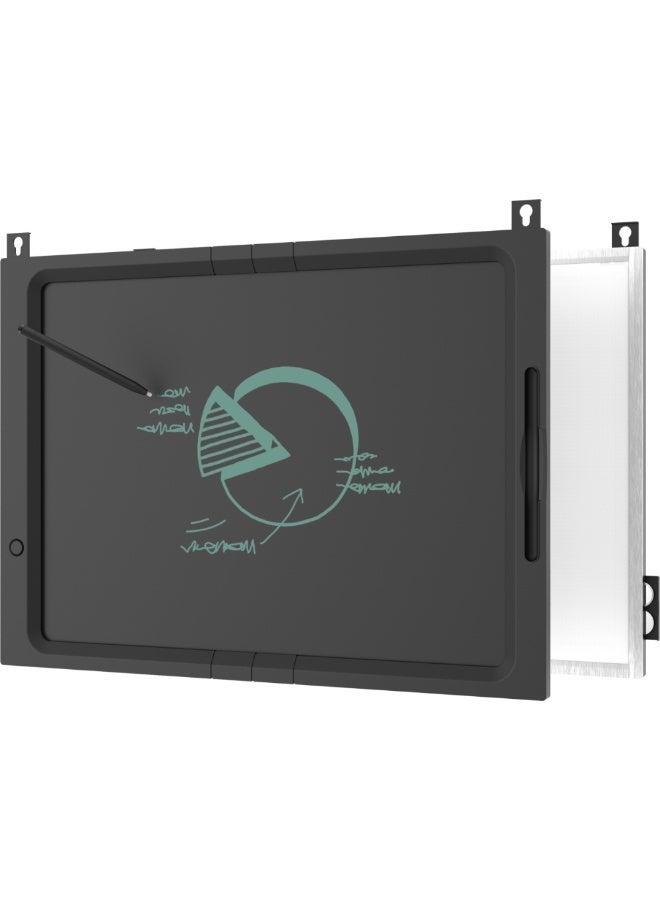 myFirst Sketch Board Pro Paperless Drawing Tablet for Kids | Pressure-Sensitive LCD Writing & Drawing Board, Large Sketch Area, One-Key & Partial Erase, Lock Switch & Portable with Case – Creative Art Pad - Black - Image 2