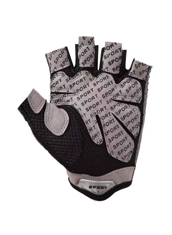 Gym Hand Gloves with Anti-skid and Wear-resistant, Comfortable and Breathable Gym Gloves with Velcro, Weight Lifting Gloves with Wear Easily  - Image 2