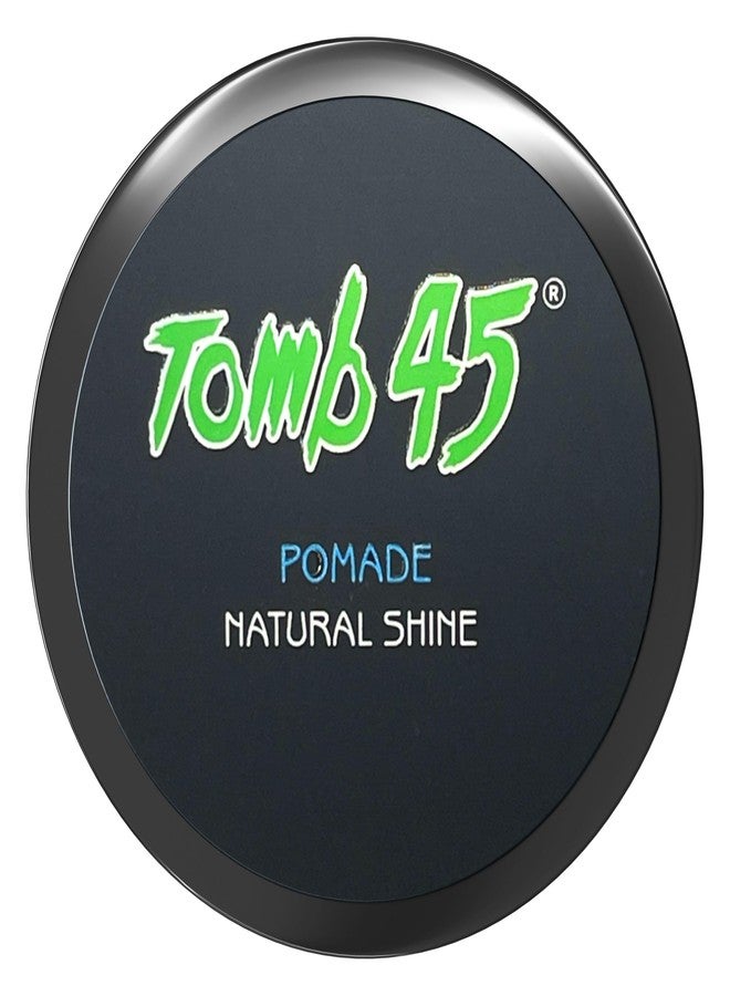 Tomb 45 Hair Styling Pomade - Strong Hold and High Shine for a Sleek Look - Long Lasting Control for All Hair Types - Easy to Apply - Image 1