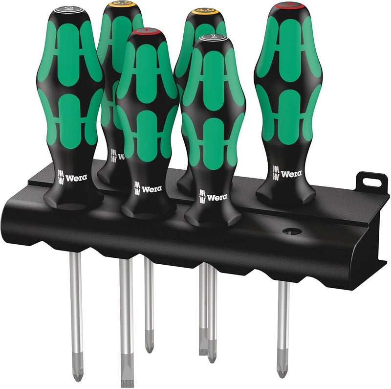 Wera Kraftform 300 Screwdriver Set 6 Piece - Image 1