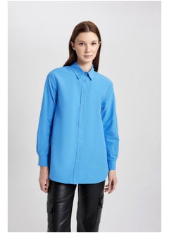DeFacto Woman Relax Fit Woven Long Sleeve Tunic  - Image 5