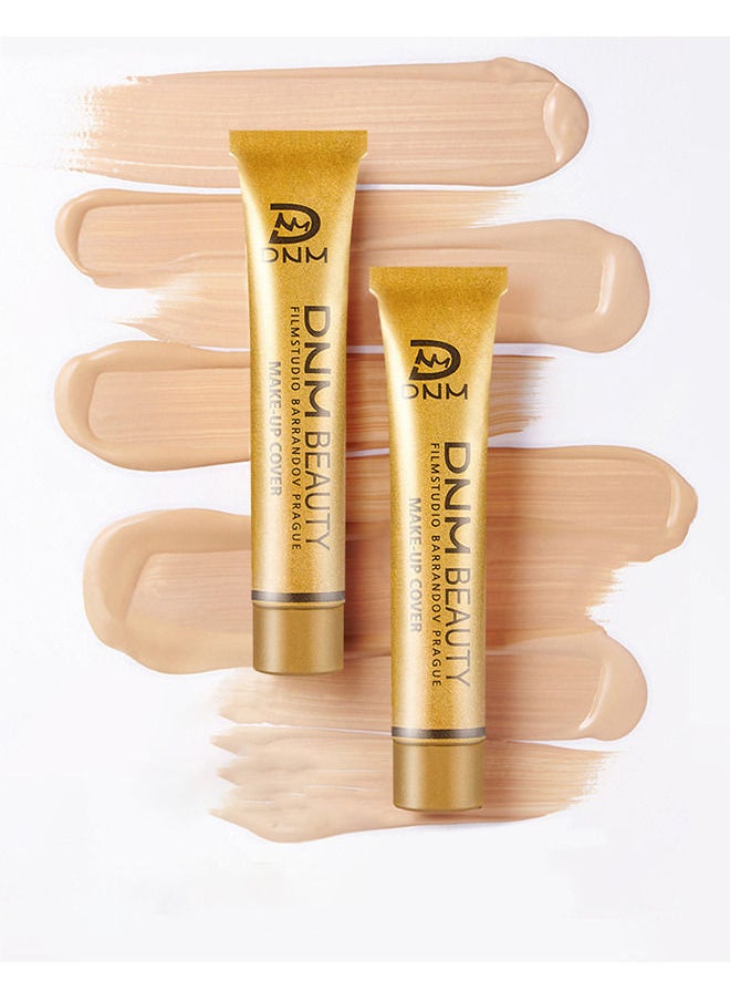 DNM - Full Coverage Foundation Liquid Makeup, Matte Foundation with SPF 30, Waterproof and Long-Lasting Foundation - Image 1