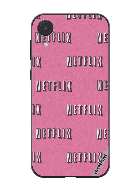 Protective Case Cover For Samsung Galaxy A03 Core Netflix Design Multicolour