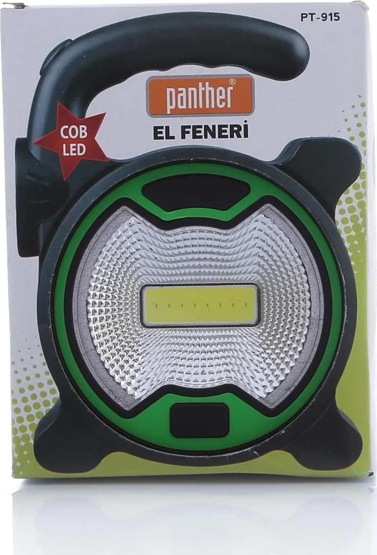Panther PT-915 1W Cob LED Flashlight with Battery