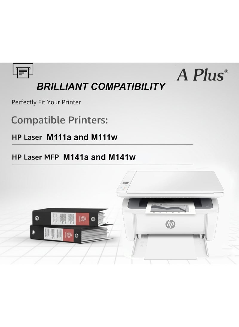 APlus Compatible 150A W1500A Toner Cartridge Black for HP LaserJet Pro M111a, M111w, M141a, M141w - Image 5