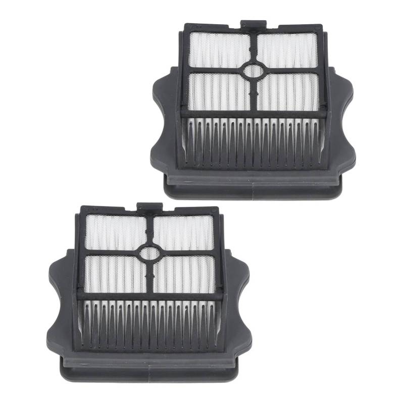 Vacuum Cleaner Filter Replacement: 2 White ABS Material Filters - Strong Practicality, Efficient Cleaning, Easy To Use Floor Washer Scrubber Filter for TINECO ONE3, PIUS, iFLOOR3, FW25M 01 - Image 1