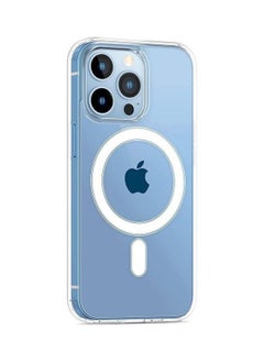 Clear MagSafe Case Transparent Magnetic Shockproof Cover Wireless Charging Compatible For Apple iPhone 14 Pro Max(6.7 inch)