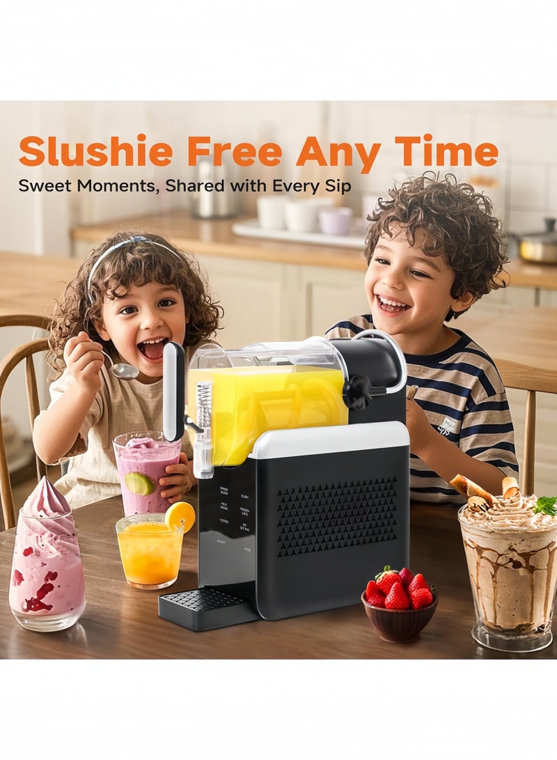 GGEROU Maker Machine 1.8L Large Capacity Auto-Clean with 5 Preset Modes Quick Freeze Ice Blender for Margaritas & Smoothies Frozen Cocktail, Milkshake, Slush Drink Maker Black  - Image 3