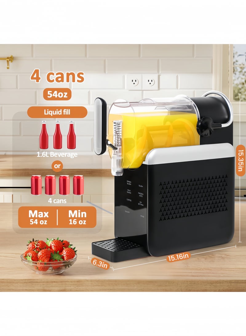 GGEROU Maker Machine 1.8L Large Capacity Auto-Clean with 5 Preset Modes Quick Freeze Ice Blender for Margaritas & Smoothies Frozen Cocktail, Milkshake, Slush Drink Maker Black  - Image 4