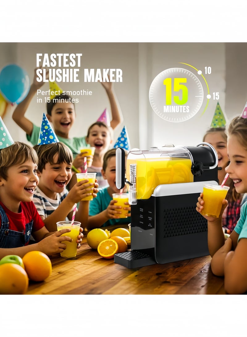 GGEROU Maker Machine 1.8L Large Capacity Auto-Clean with 5 Preset Modes Quick Freeze Ice Blender for Margaritas & Smoothies Frozen Cocktail, Milkshake, Slush Drink Maker Black  - Image 5