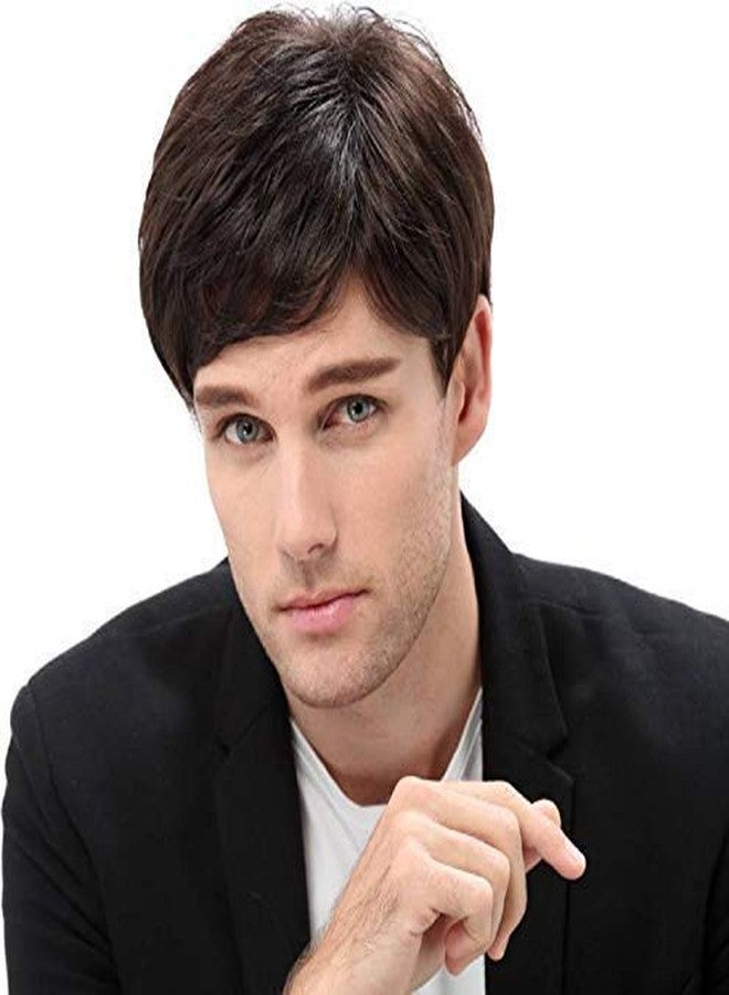 LUSH LOCKS® Natural Looking Men Hair Wig men - Image 1