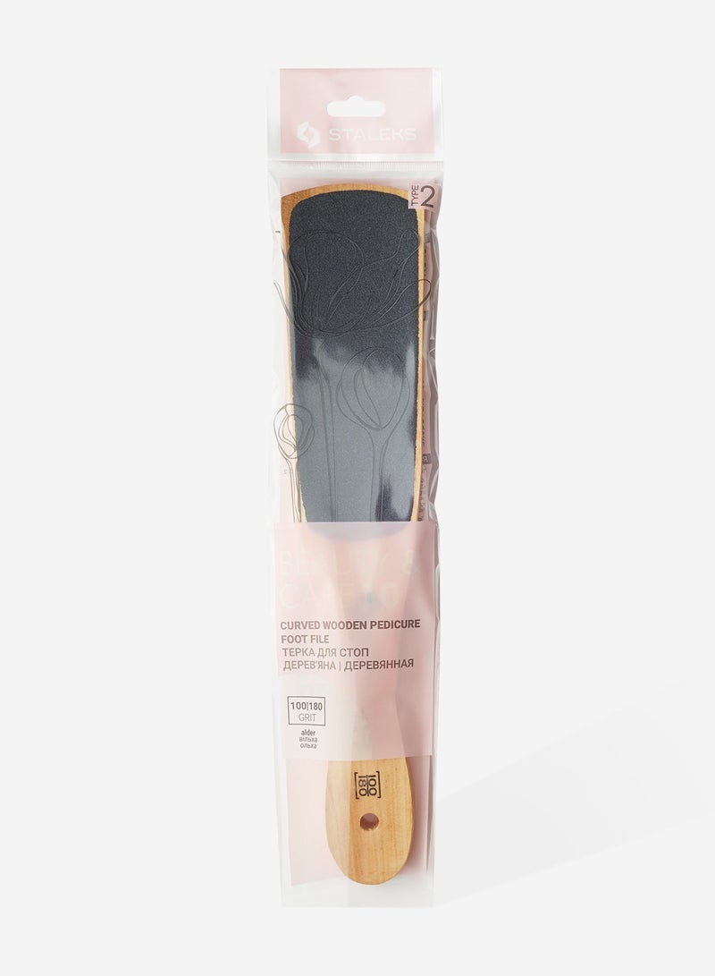 STALEKS Wooden foot file BEAUTY & CARE 10 TYPE 2 100/180 grit - Image 3
