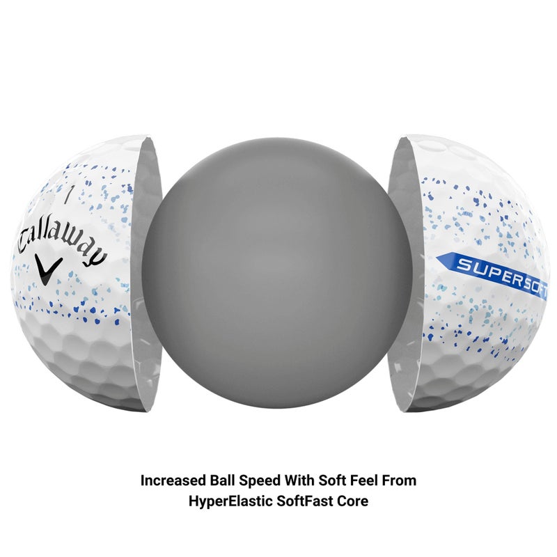 Callaway Golf BL CG SUPERSFT 23 BLU Splatter 12B PK - Image 4