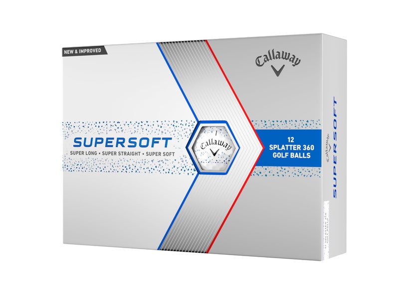Callaway Golf BL CG SUPERSFT 23 BLU Splatter 12B PK - Image 1