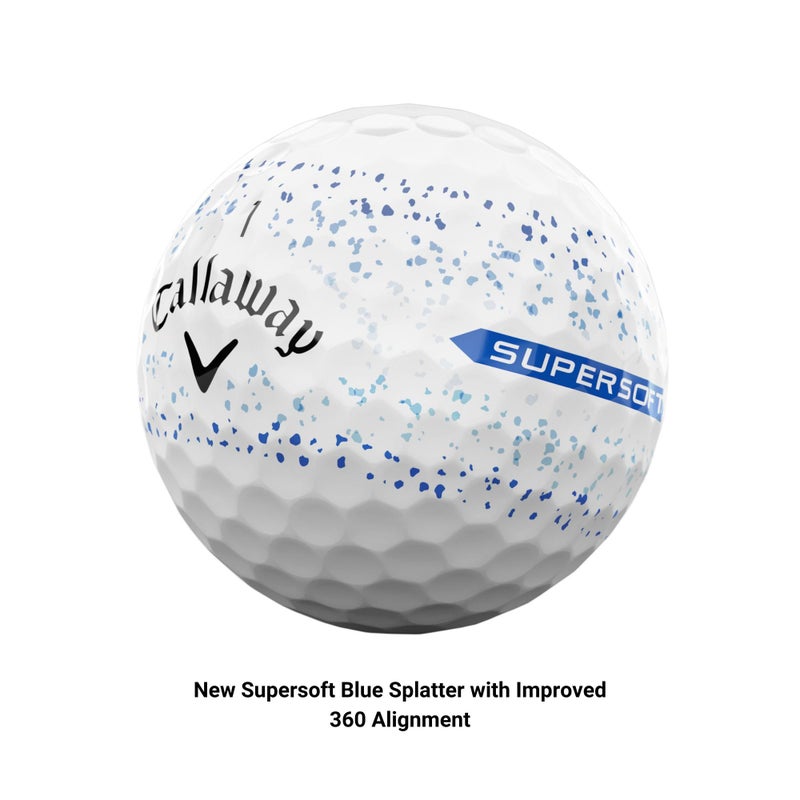 Callaway Golf BL CG SUPERSFT 23 BLU Splatter 12B PK - Image 2