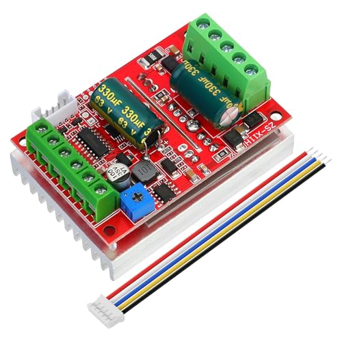 amiciSmart DC 6-60V 400W BLDC Three-Phase Brushless Motor Controller with PWM and Hall Sensor Support - Image 1