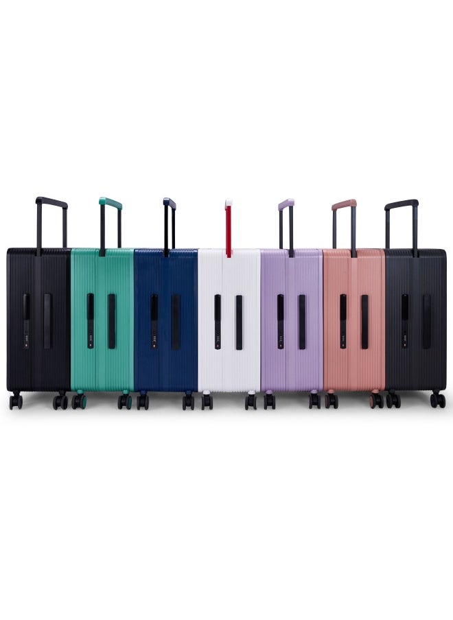 LIMRA - Travel Bag From Limra It contains two compartments Made Of PC Luggage Trolley Size 24 inch Color Pink - Image 1