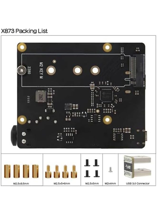 X873 USB 3 0 to NVMe M 2 SSD Adapter with Power Button for PC NAS Boot and High Speed Data Transfer - Image 5