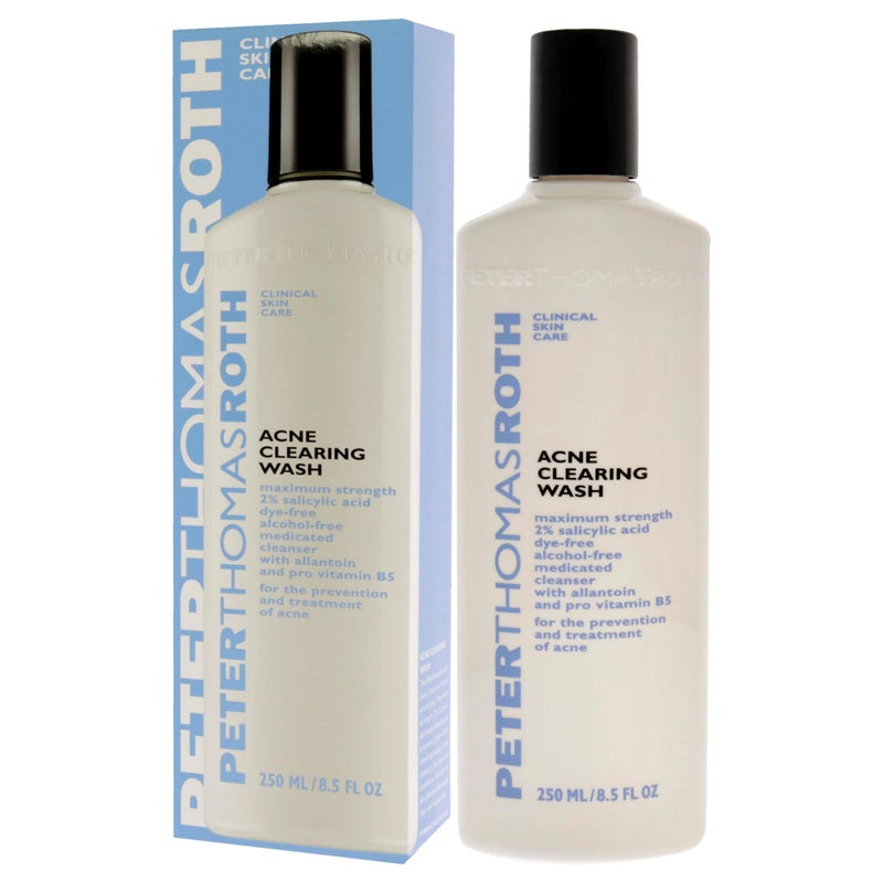 Peter Thomas Roth | Acne Clearing Wash | Maximum-Strength Salicylic Acid Face Wash, Clears Up and Helps Prevent Breakouts, 8.5 Fl Oz - Image 4
