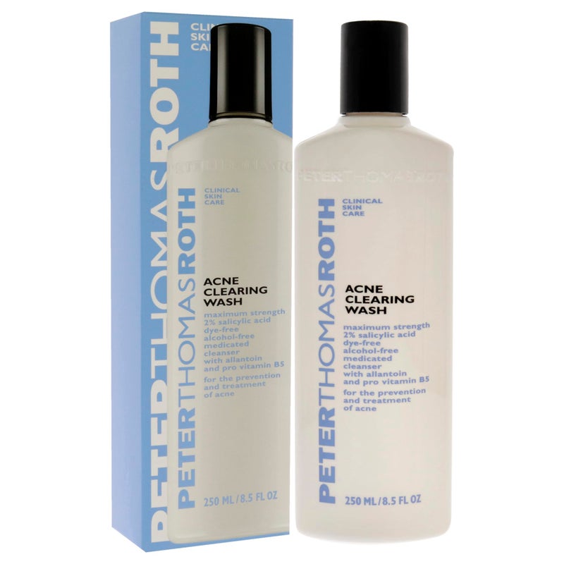 Peter Thomas Roth | Acne Clearing Wash | Maximum-Strength Salicylic Acid Face Wash, Clears Up and Helps Prevent Breakouts, 8.5 Fl Oz - Image 3
