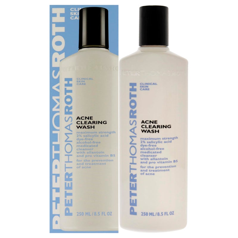 Peter Thomas Roth | Acne Clearing Wash | Maximum-Strength Salicylic Acid Face Wash, Clears Up and Helps Prevent Breakouts, 8.5 Fl Oz - Image 1