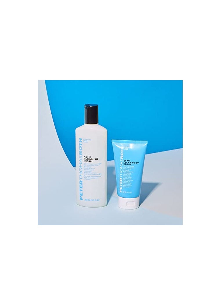 PETER THOMAS ROTH - Peter Thomas Roth | Acne Clearing Wash | Maximum-Strength Salicylic Acid Face Wash, Clears Up and Helps Prevent Breakouts, 8.5 fl oz - Image 1