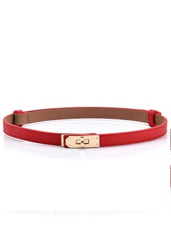 no Thin waist belt women with skirt four seasons sweater coat waist adjustable leather belt ins trend  - Image 2